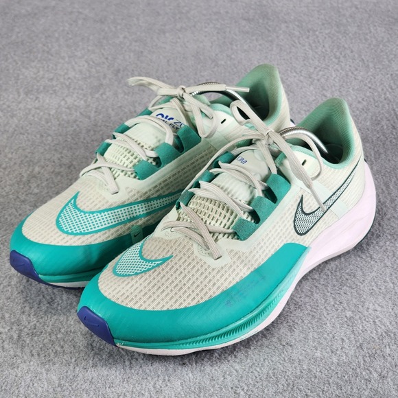 Nike Air Zoom Risk Fly 3 Sneakers Men 11.5-XE Barely Green Running Shoes CT2405 - Picture 1 of 16